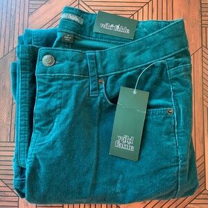 Wild Fable Teal Corduroy Pants NWT